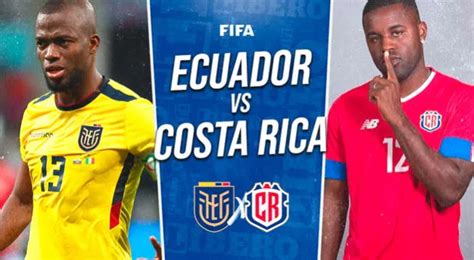 ecuador vs costa rica 2023 alineaciones